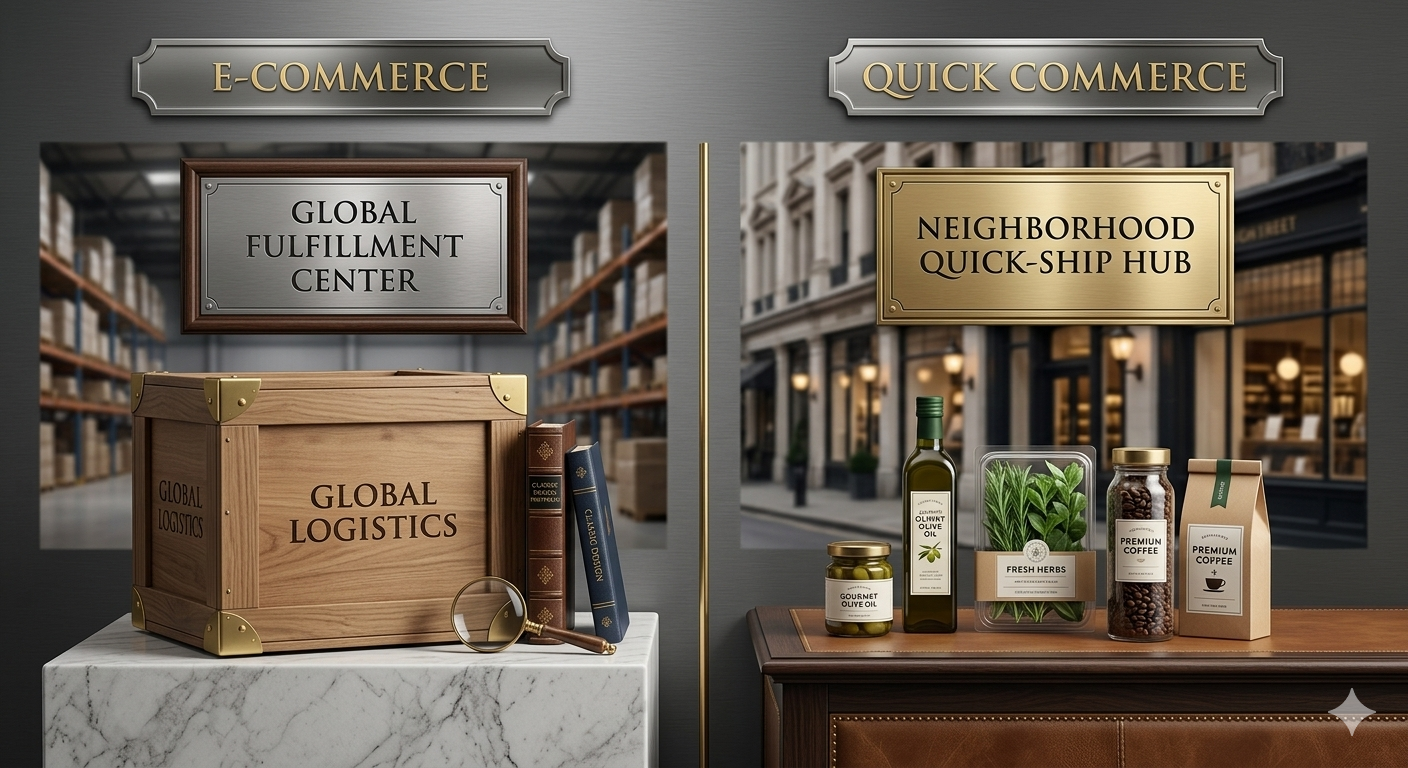 E-Commerce vs. Quick Commerce